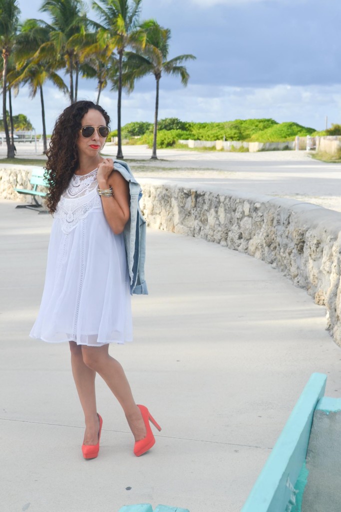 Miami Beach White Dress-16