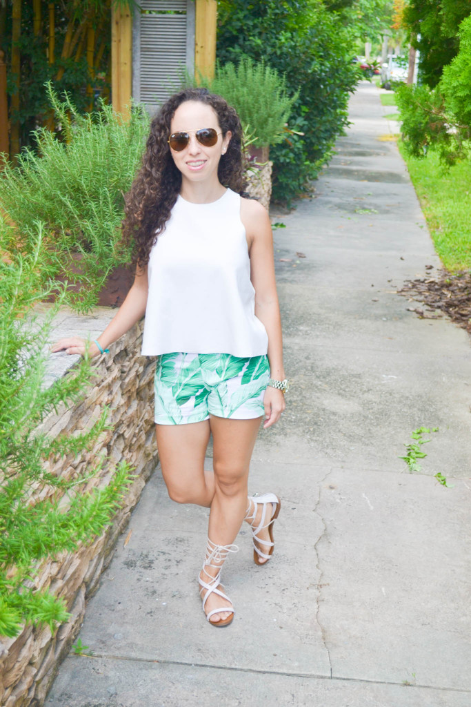 Zara_Tank_Old Navy_Shorts_ootd) (4)